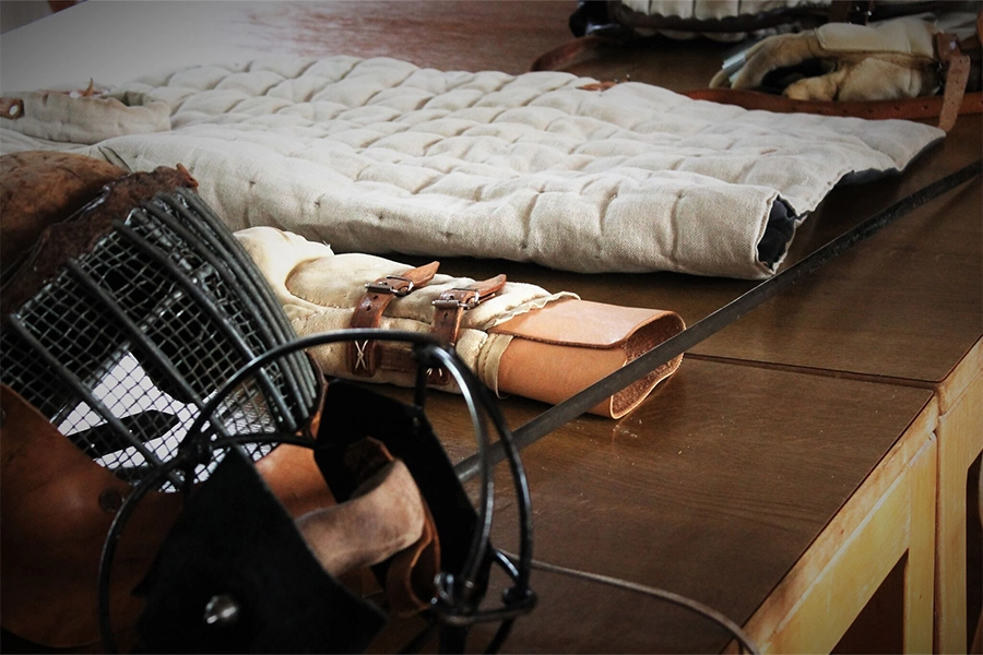 Bild von Fechtmaterial