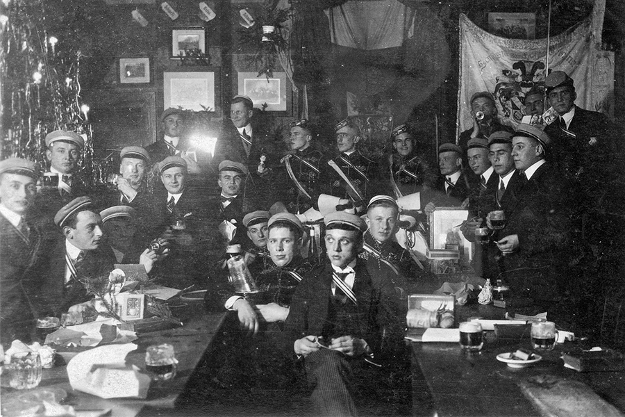 Alte Fotoaufnahme der Berolina Mittweida zu Lübeck