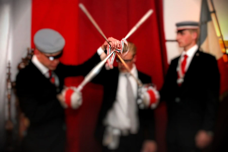 Bild von einem Stammtisch